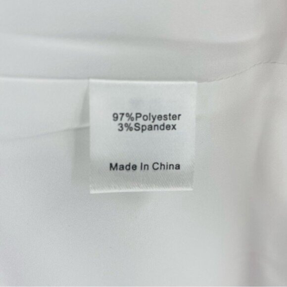 Tuckernuck NEW White Blythe Ruffle Collar Preppy Sleeveless Mini Dress Size XS - Picture 10 of 11